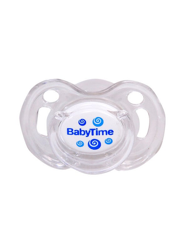 Silicone Ort Soother Candy With acover No 3 Blue