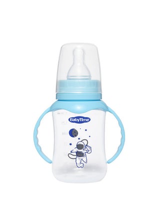 Feeding Bottle With Handle 150ml Blue - v1687164328/N49087461A_1