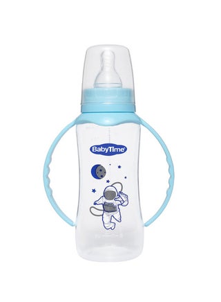 Feeding Bottle With Handle 250ml Blue sauirrel - v1687164328/N49087477A_1