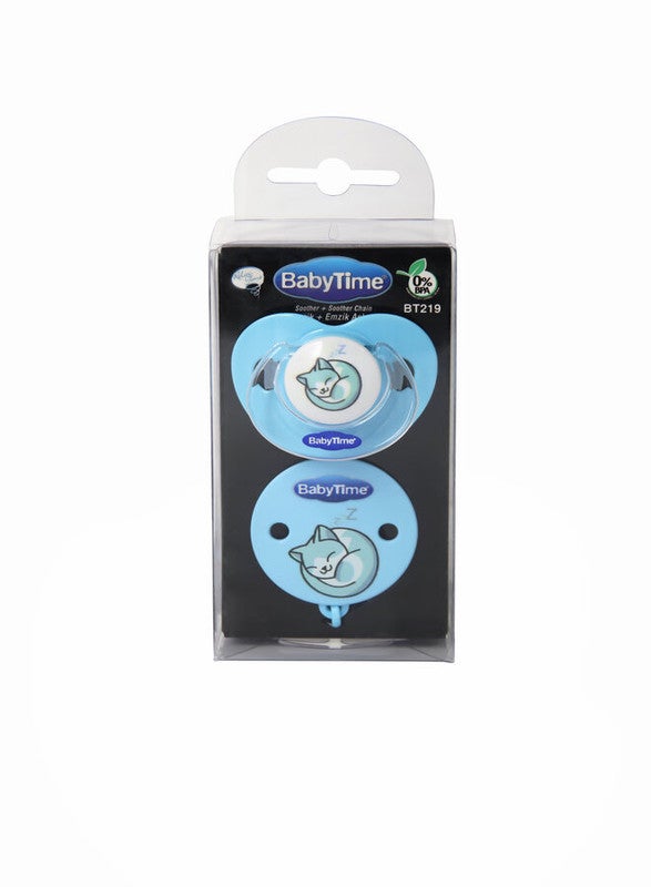 Baby Time - Soother With Soother Chain - Image 1