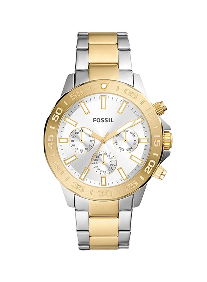 FOSSIL Men's Analog Round Shape Stainless Steel Wrist Watch BQ2707 - 45Mm  - Image 1