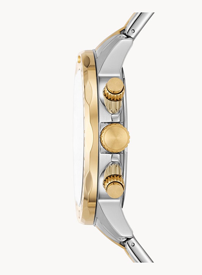 FOSSIL Men's Analog Round Shape Stainless Steel Wrist Watch BQ2707 - 45Mm  - Image 3