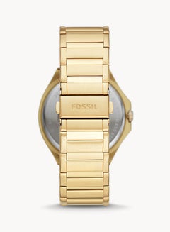 FOSSIL Men's Analog Round Shape Stainless Steel Wrist Watch BQ2611 - 45Mm  - Image 2
