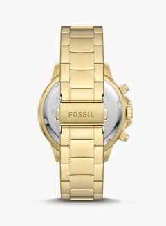 FOSSIL Men's Analog Round Shape Stainless Steel Wrist Watch BQ2755 - 45Mm  - Image 2