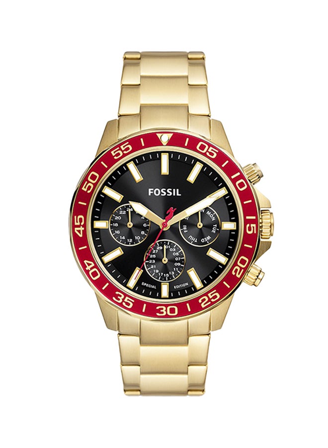 FOSSIL Men's Analog Round Shape Stainless Steel Wrist Watch BQ2755 - 45Mm  - Image 1