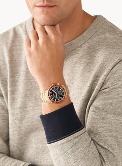 FOSSIL Men's Analog Round Shape Stainless Steel Wrist Watch BQ2755 - 45Mm  - Image 4