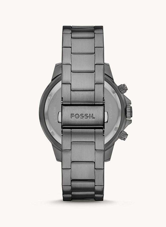 FOSSIL Men's Analog Round Shape Stainless Steel Wrist Watch BQ2770 - 45Mm  - Image 2