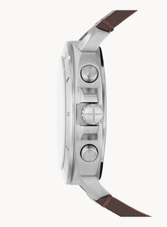 FOSSIL Men's Analog Round Shape Leather Wrist Watch BQ2778 - 45Mm  - Image 3