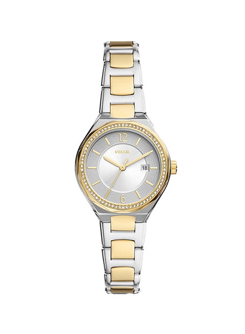 Women's Analog Round Shape Stainless Steel Wrist Watch BQ3802 - 30Mm