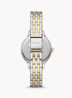 FOSSIL Women's Analog Round Shape Stainless Steel Wrist Watch BQ3864 - 34Mm  - Image 2