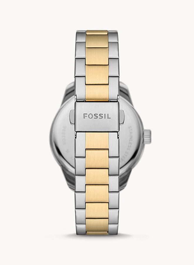 FOSSIL Women's Analog Round Shape Stainless Steel Wrist Watch BQ3888 - 38Mm  - Image 2