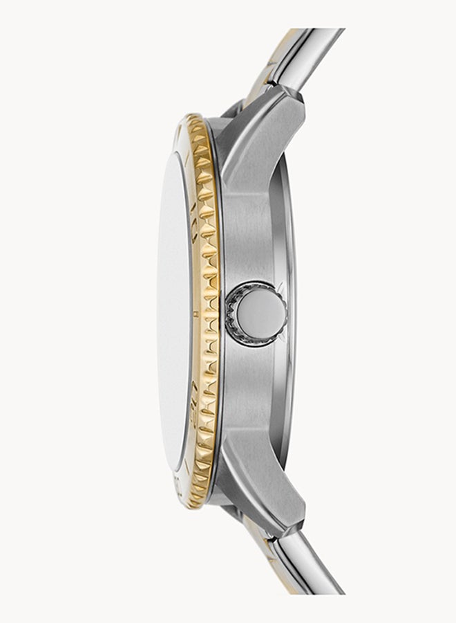 FOSSIL Women's Analog Round Shape Stainless Steel Wrist Watch BQ3888 - 38Mm  - Image 3