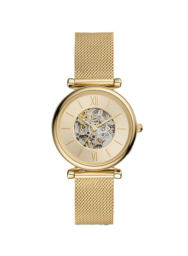 FOSSIL - Women's Analog Round Shape Stainless Steel Wrist Watch ME3250 - 35Mm - Image 1