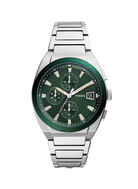 Men's Analog Round Shape Stainless Steel Wrist Watch FS5964 - 42Mm