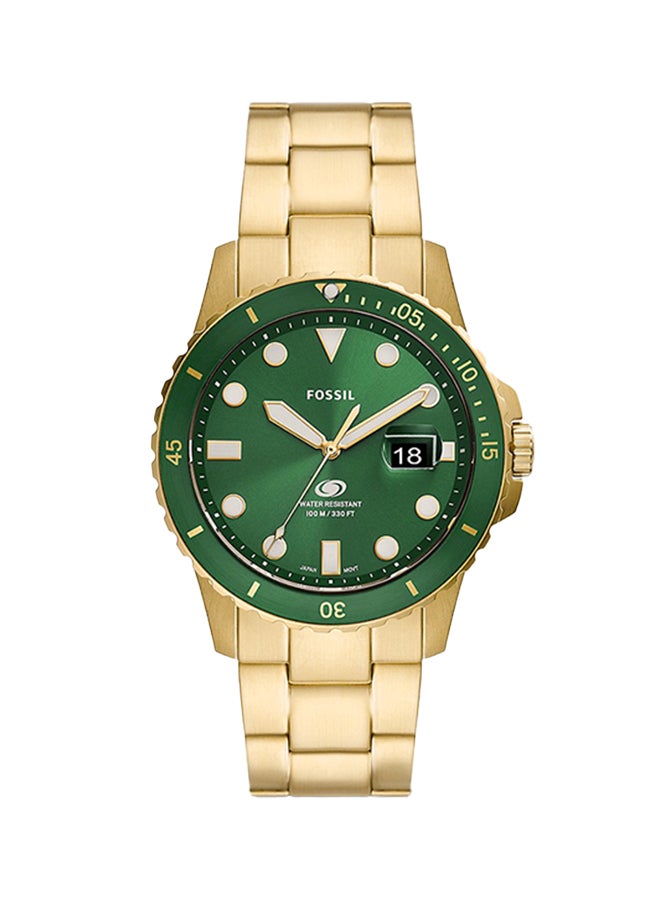 FOSSIL Men's Analog Round Shape Stainless Steel Wrist Watch FS5950 - 42Mm  - Image 1