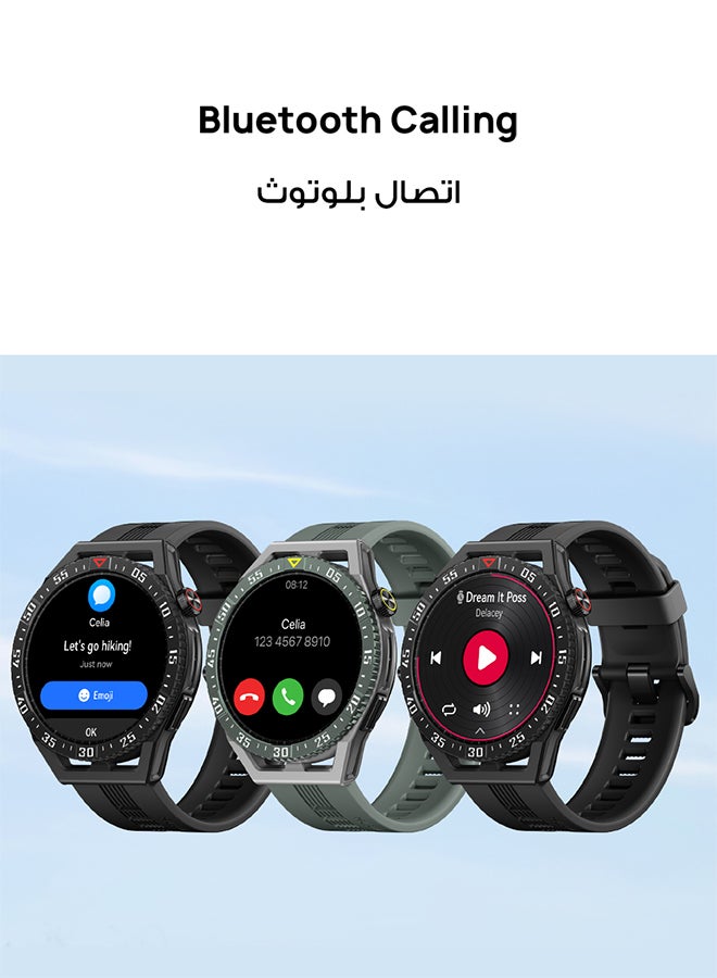 HUAWEI - GT 3 SE Smart Watch Sleek And Stylish Science-Based Workouts Sleep Health Monitoring Two-Week Battery Life Diverse Face Designs Compatible With Android iOS Green - Image 1