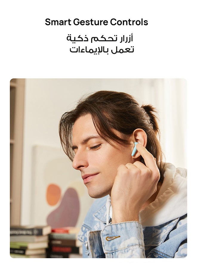 هواوي - سماعات Freebuds SE لون أزرق - Image 1