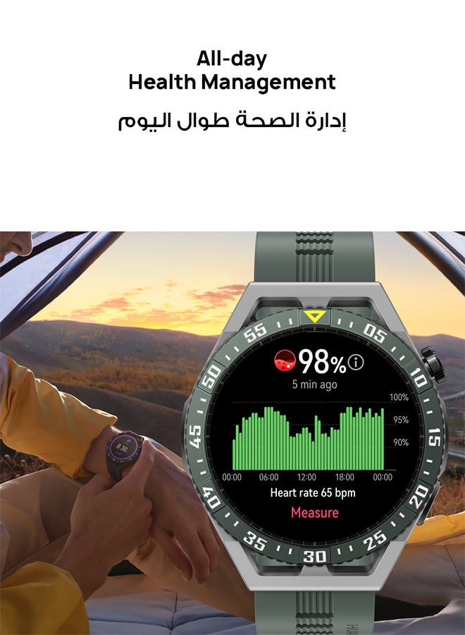 HUAWEI - GT 3 SE Smart Watch Sleek And Stylish Science-Based Workouts Sleep Health Monitoring Two-Week Battery Life Diverse Face Designs Compatible With Android iOS Black - Image 1