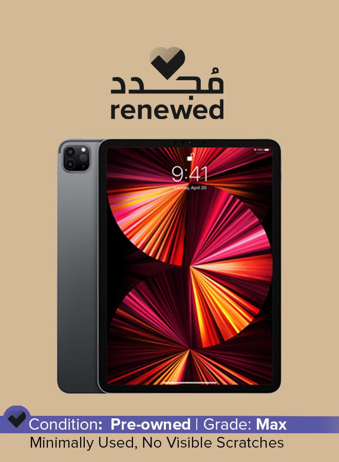 Apple Renewed - Ipad Pro 11-inch 256GB Wifi Space Gray 2nd Gen (2021) - Image 1