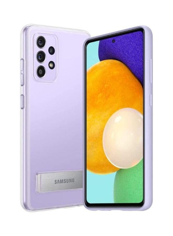 Samsung Galaxy A72 Clear Standing Cover Clear - Image 3