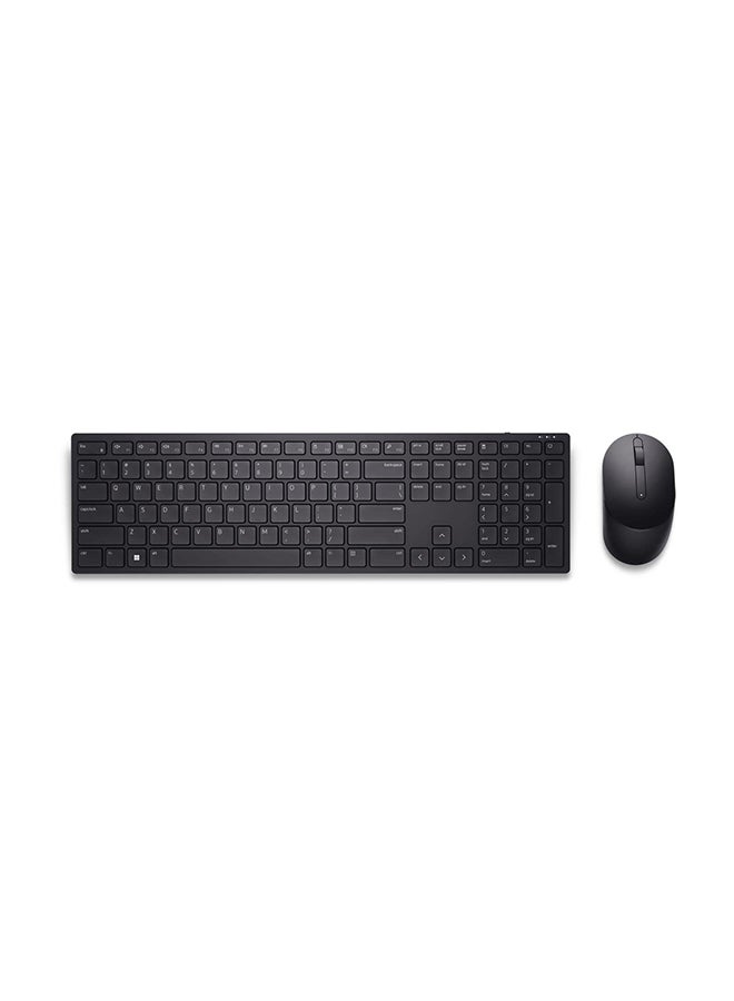 DELL - Renewed - KM5221W KB MS Wireless And Mouse Set English/Arabic Black - Image 1