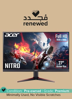 Acer Renewed - 27-Inch NITRO VG0 Monitor black  - Image 1