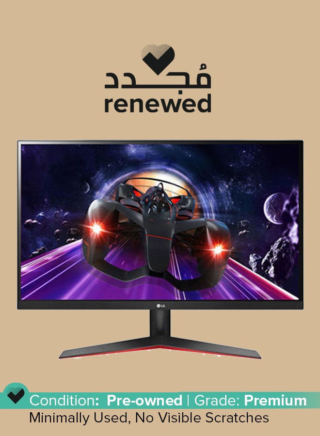 LG - Renewed - LG 24MP60G-B  24-Inch Monitor Full HD IPS  (1920 × 1080) Black - Image 1