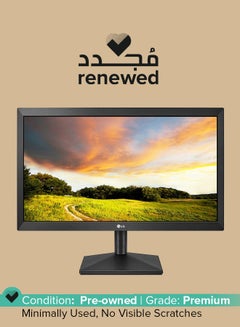 Renewed - 20MK400H-B Monitor With 19.5 -Inch HD (1366x768) Display, Response Time 2 ms, Refresh Rate 60 Hz With Dynamic Action Sync Black