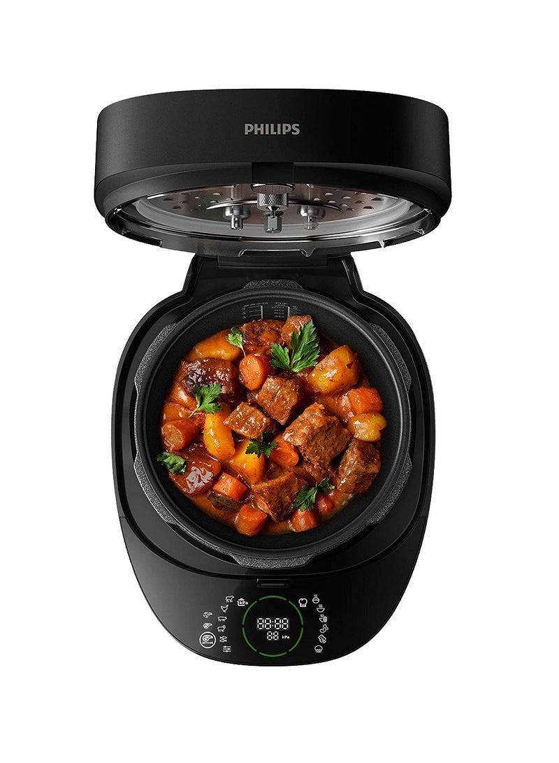 جهاز طهي الطعام بالضغط المتكامل 5 L 1090 W HD2151/56 أسود - v1687245292/N53341215A_5