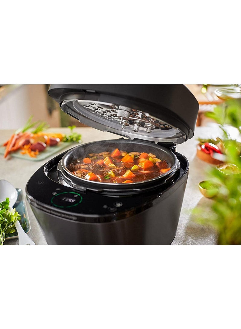 جهاز طهي الطعام بالضغط المتكامل 5 L 1090 W HD2151/56 أسود - v1687245292/N53341215A_6