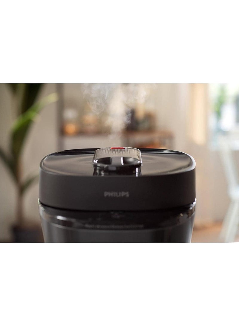 جهاز طهي الطعام بالضغط المتكامل 5 L 1090 W HD2151/56 أسود - v1687245292/N53341215A_7