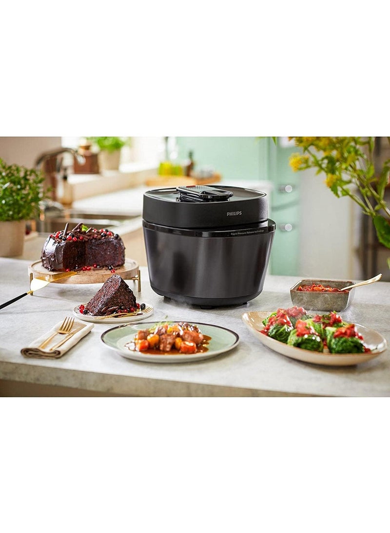 جهاز طهي الطعام بالضغط المتكامل 5 L 1090 W HD2151/56 أسود - v1687245292/N53341215A_8