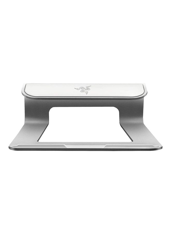 Razer Laptop Stand - Ergonomic Laptop Stand (18 Degree Tilt Angle, Aluminium, Ergonomic Design) Mercury - Image 1