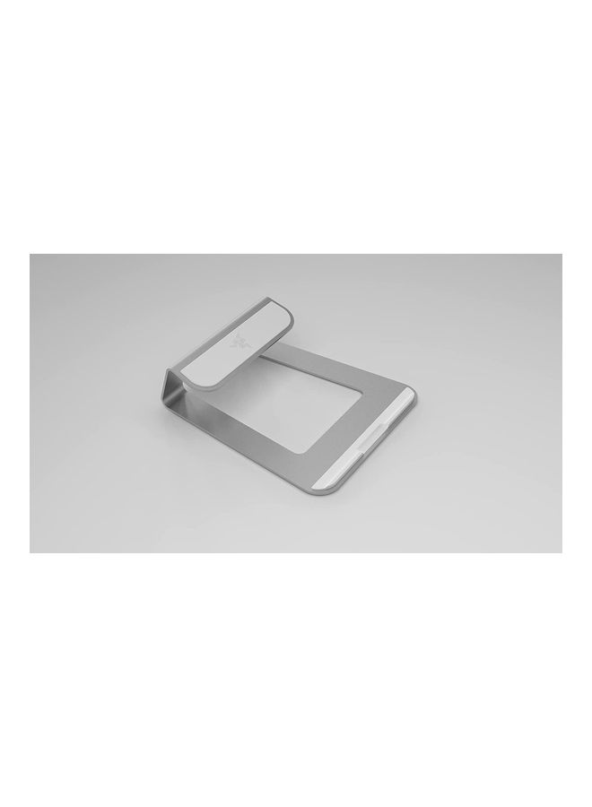 Razer Laptop Stand - Ergonomic Laptop Stand (18 Degree Tilt Angle, Aluminium, Ergonomic Design) Mercury - Image 4