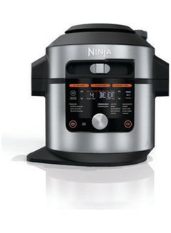 Ninja Foodi MAX 15-In-1 SmartLid Multi-Cooker 7.5L With Digital Probe, Electric Pressure Cooker & Air Fryer, Slow Cook And more, Cooks 6 Portions, Dishwasher Safe Parts 7.5 L 1760 W OL750ME silver/black  - Image 2