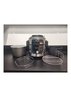 Ninja Foodi MAX 15-In-1 SmartLid Multi-Cooker 7.5L With Digital Probe, Electric Pressure Cooker & Air Fryer, Slow Cook And more, Cooks 6 Portions, Dishwasher Safe Parts 7.5 L 1760 W OL750ME silver/black  - Image 5