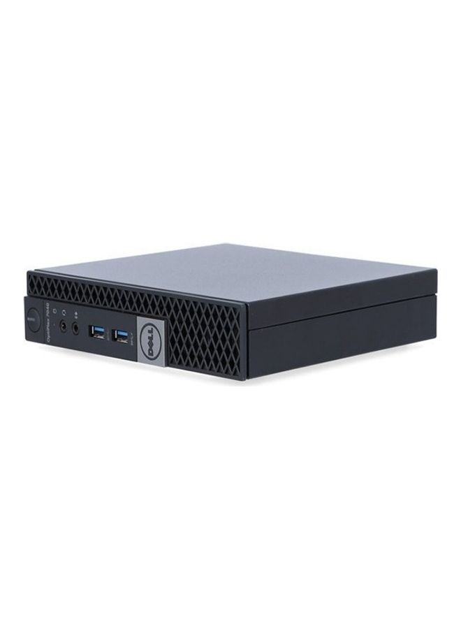 ديل Renewed Micro PC 6th Gen Core i7 6700 Processor / 16GB RAM / 256GB SSD + 1TB Extra Hard Drive/ Windows 10 Pro Black Black  - Image 1