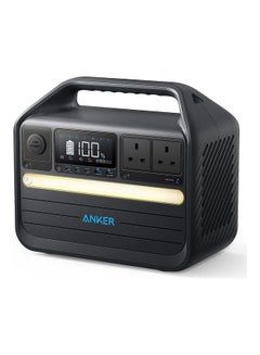 Anker 555 Portable Power Station, 1024Wh Solar Generator (Solar Panel Optional) with LiFePO4 Battery, 6 AC Outlets, 3 USB-C PD Ports at 100W Max, 1000W Powerhouse for Outdoor RV, Camping, Emergency Black - v1687250063/N53415601A_1