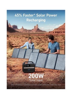 Anker 555 Portable Power Station, 1024Wh Solar Generator (Solar Panel Optional) with LiFePO4 Battery, 6 AC Outlets, 3 USB-C PD Ports at 100W Max, 1000W Powerhouse for Outdoor RV, Camping, Emergency Black - v1687250064/N53415601A_6