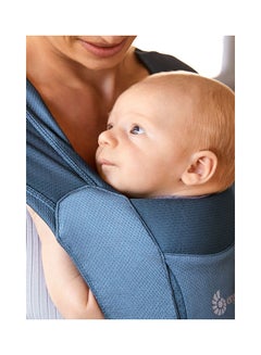 Embrace Soft Air Mesh Ergonomic Baby Carrier For Newborns From Birth, Ergonomic 2 - Position Belly Carrier Front Carrier - Blue - v1687253554/N53415682A_12