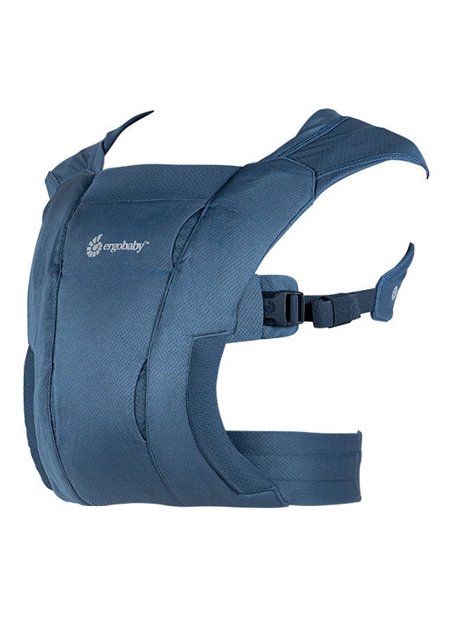 ergobaby Embrace Soft Air Mesh Ergonomic Baby Carrier For Newborns From Birth, Ergonomic 2 - Position Belly Carrier Front Carrier - Blue  - Image 2