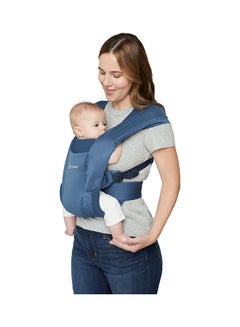 Embrace Soft Air Mesh Ergonomic Baby Carrier For Newborns From Birth, Ergonomic 2 - Position Belly Carrier Front Carrier - Blue - v1687253554/N53415682A_9