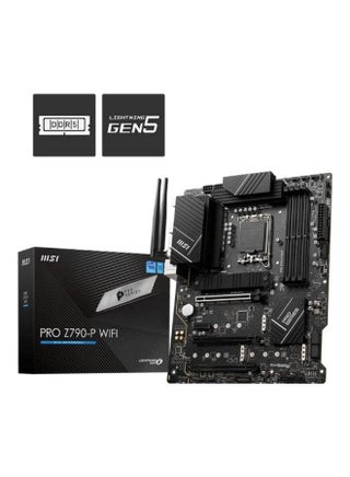 PRO Z790-P WiFi DDR4 ProSeries Motherboard (Supports 12th/13th Gen Intel Processors, LGA 1700, DDR4, PCIe 5.0, M.2, 2.5Gbps LAN, USB 3.2 Gen2, Wi-Fi 6E, ATX) Black - v1687255318/N53415687A_1