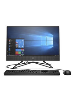 200 G4 22 All In One Business PC With 21.5-Inch Display, Core i3 10110U Processor/8GB RAM/256GB HDD/Intel UHD Graphics/Windows-11 English Black