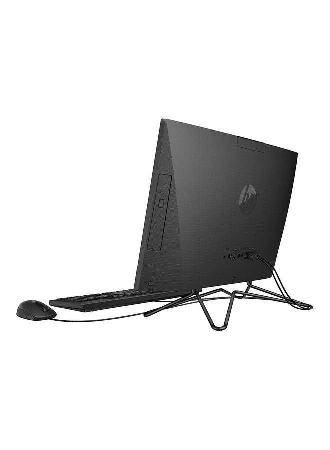 HP - 200 G4 22 All In One Business PC With 21.5-Inch Display, Core i3 10110U Processor/8GB RAM/256GB HDD/Intel UHD Graphics/Windows-11 English Black - Image 1