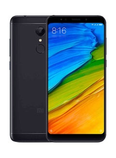 هاتف ريدمي 5 بلس ثنائي الشريحة، أسود، بسعة 32 جيجابايت ويدعم تكنولوجيا الجيل الرابع 4G/LTE