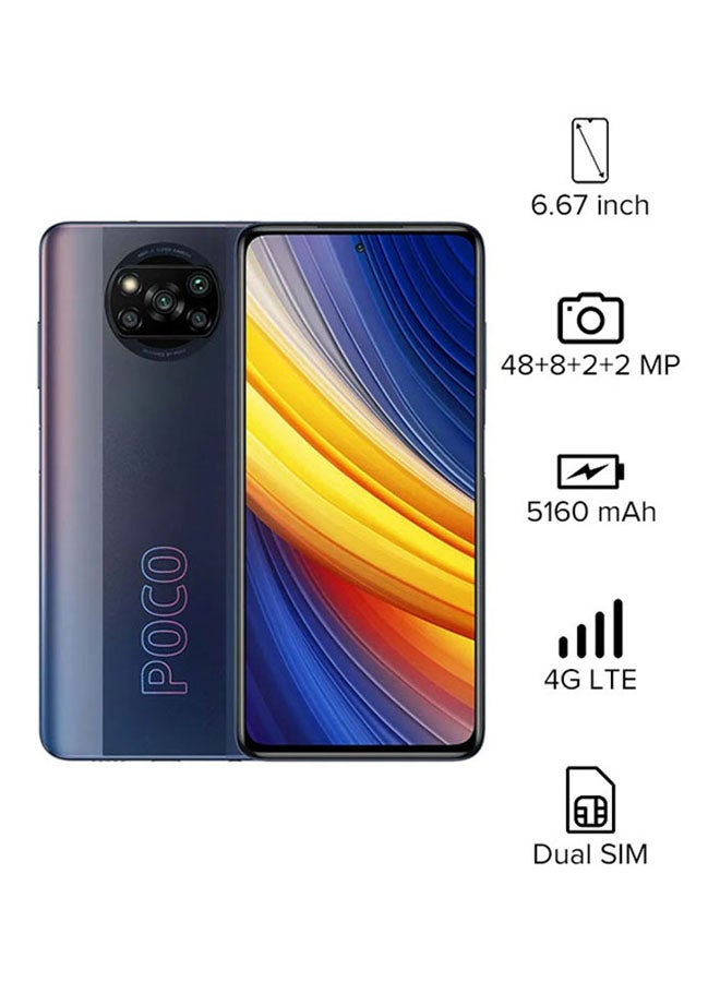 Xiaomi - Poco X3 Pro Dual SIM Phantom Black 8GB RAM 256GB 4G LTE - Global Version - Image 1
