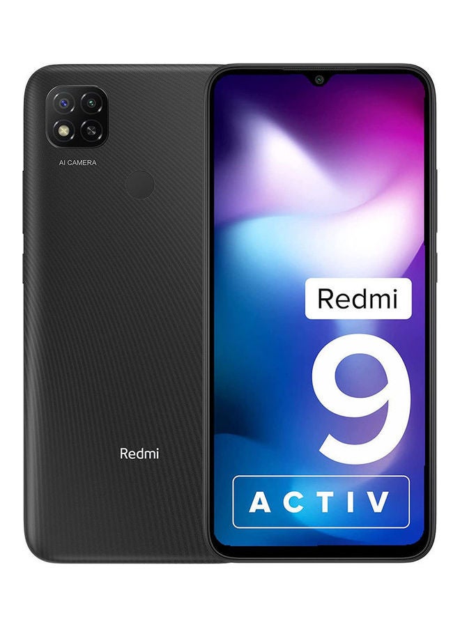 Xiaomi Redmi 9 Activ Dual Sim Carbon Black 6GB RAM 128GB 4G LTE- International Version  - Image 1