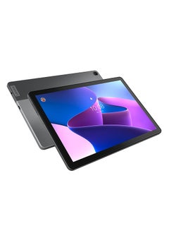 Tab M10 Plus (الجيل الثالث) شاشة 10.61 بوصة بدقة FHD، ذاكرة وصول عشوائي 4 جيجابايت، 128 جيجابايت، واي فاي، رمادي ستورم – إصدار الشرق الأوسط مع قلم دقيق 2 + حافظة فوليو بالداخل