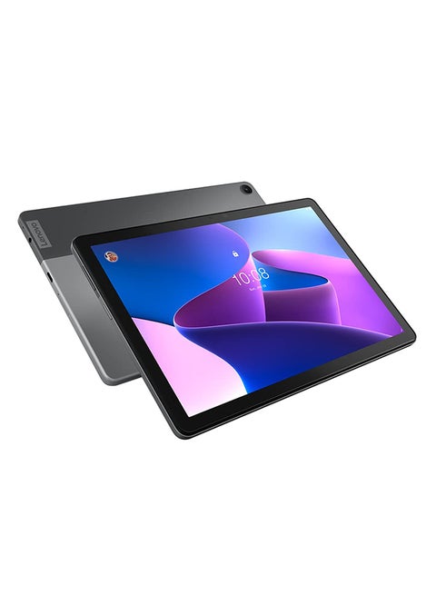 Tab M10 Plus (الجيل الثالث) شاشة 10.61 بوصة بدقة FHD، ذاكرة وصول عشوائي 4 جيجابايت، 128 جيجابايت، واي فاي، رمادي ستورم - إصدار الشرق الأوسط مع قلم دقيق 2 + حافظة فوليو بالداخل